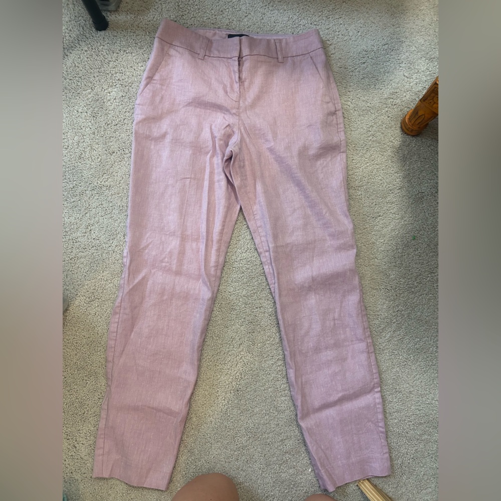 Express columnist ankle lavender dress pants, size 2
